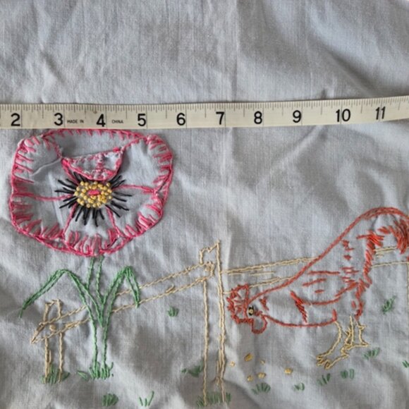 (8) Elegant Off-White Broderie Anglaise Embroidered Napkin Sets (4 napkins each) - Picture 17 of 17